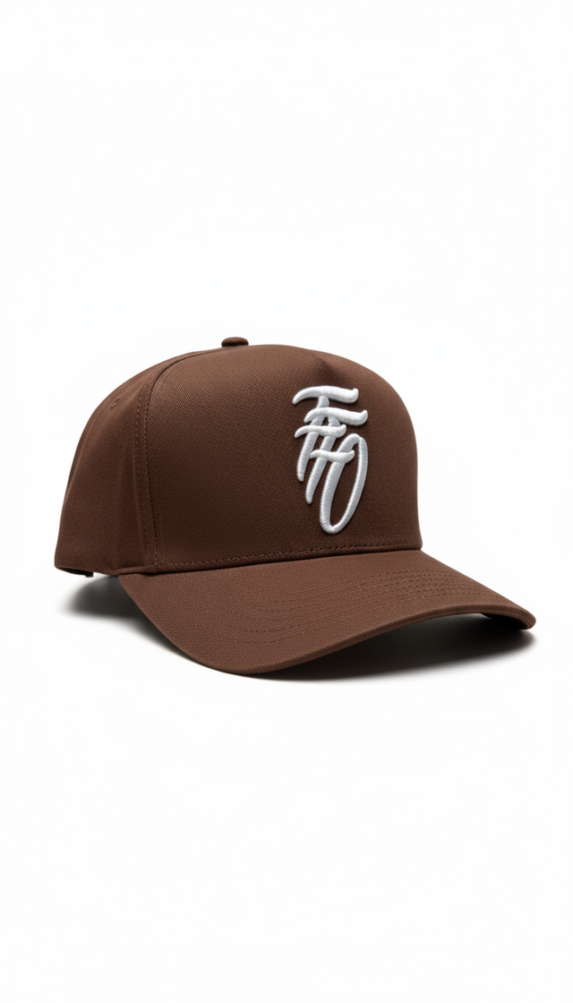 Classic Snapback Set - BLACK/WHITE & BROWN/WHITE