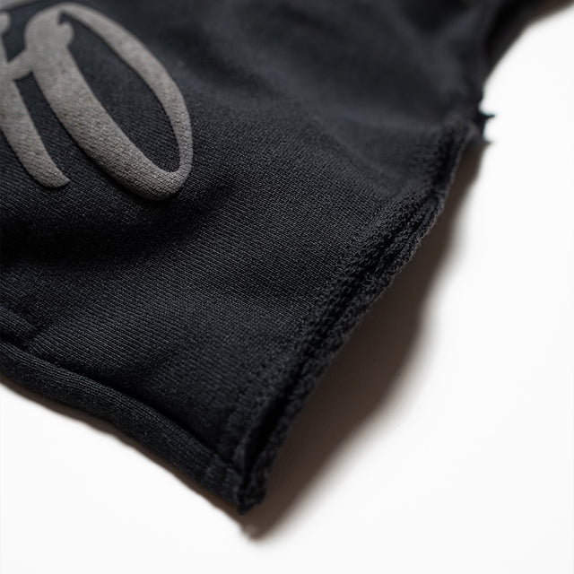 FFO CROPPED BLACKOUT HOODIE