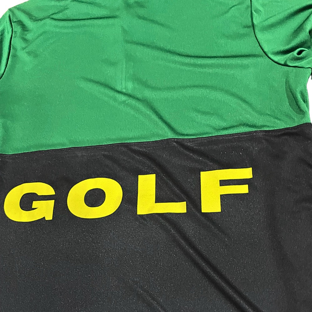 Performance Golf 1/4 Zip - Green & Black
