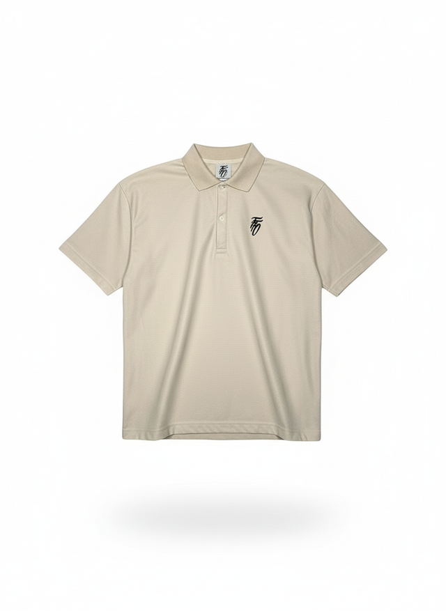Country Club Relaxed Polo - BEIGE