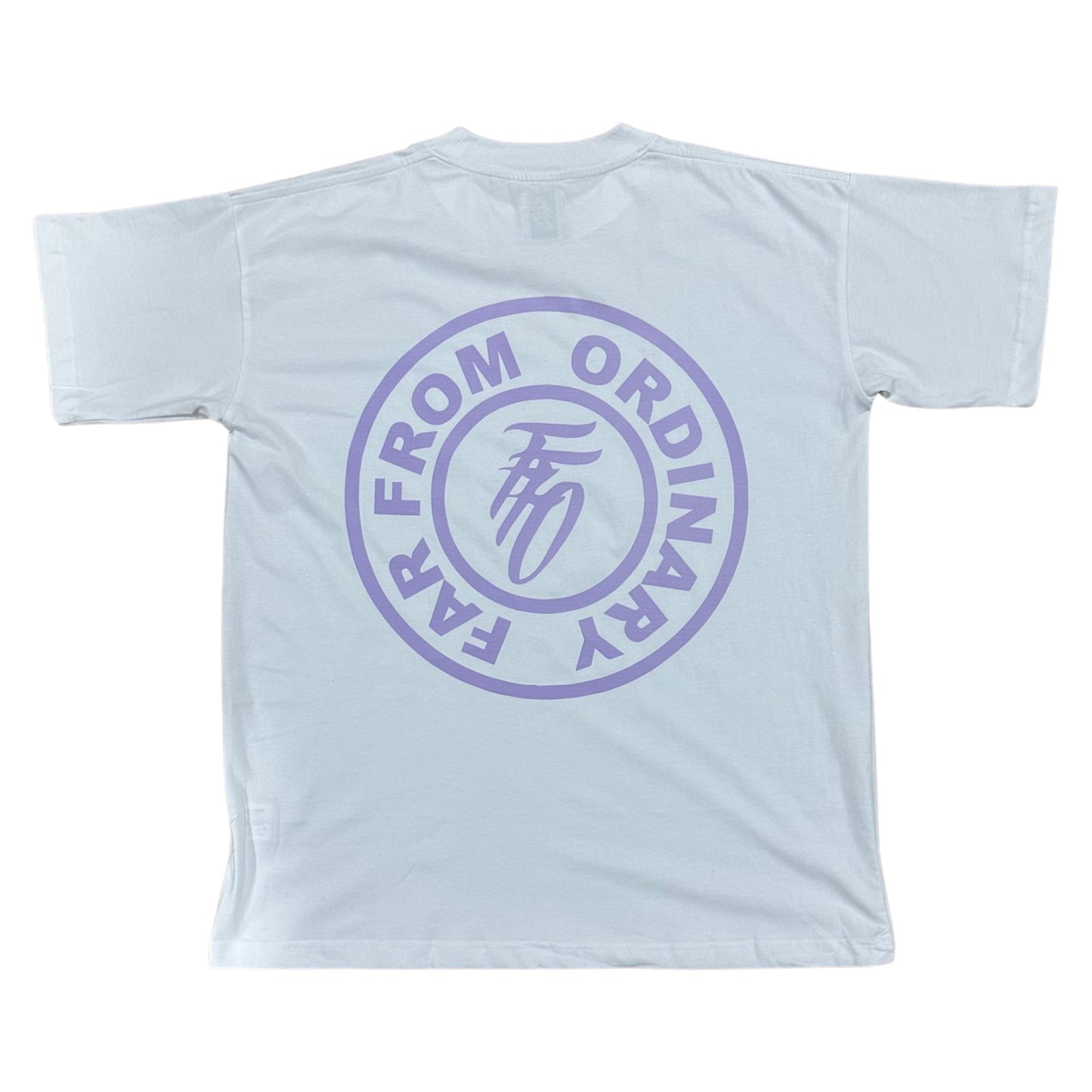 Circle of FFO Lax Tee - White & Purple Haze