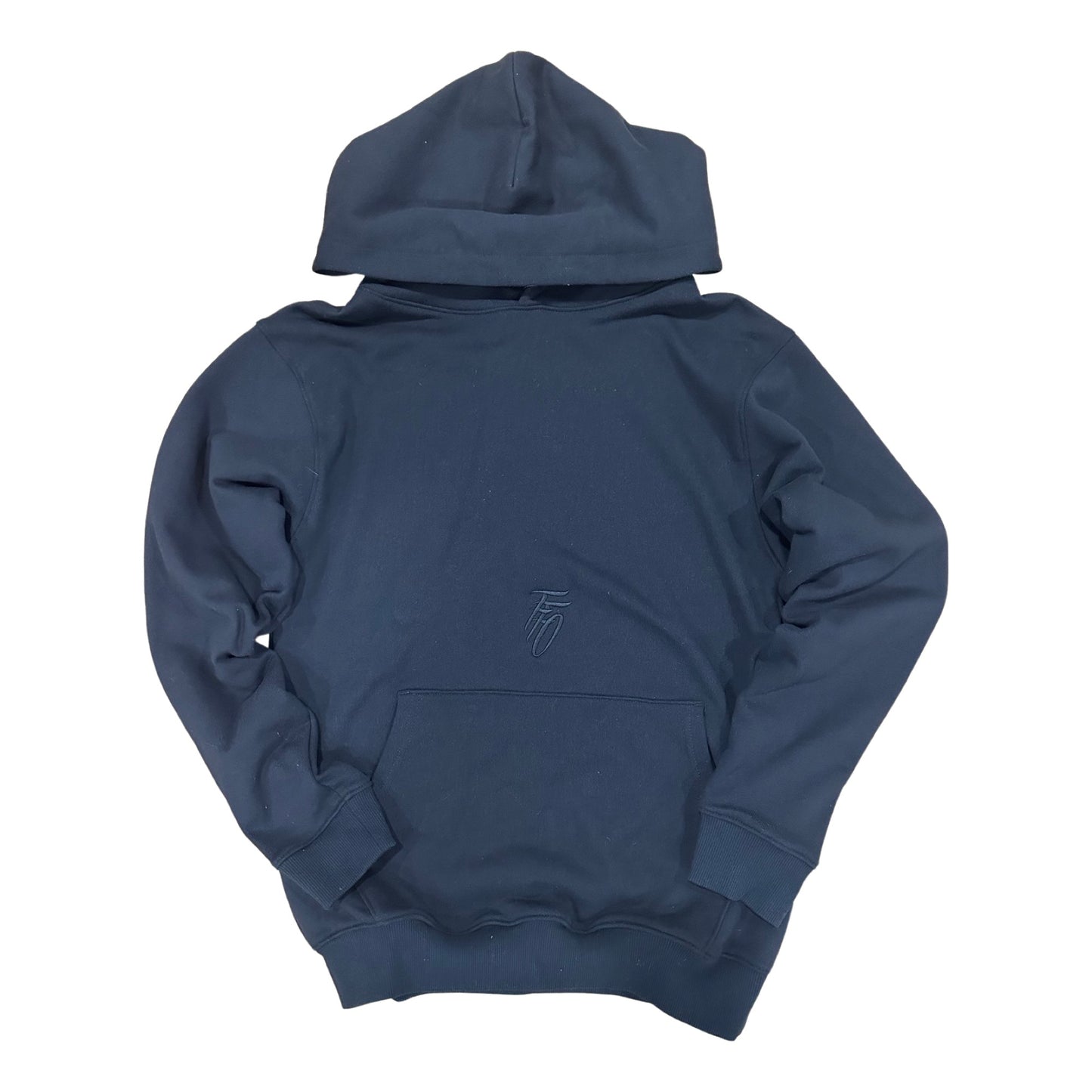 Centre Logo Classic Hoodie - Black Out