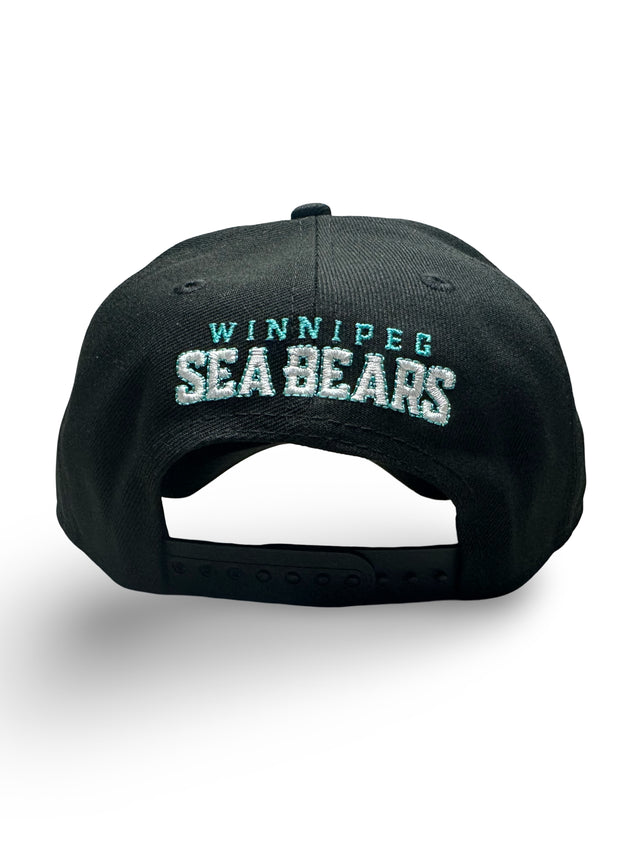 FFO x New Era - Winnipeg Sea Bears Snapback - BLACK