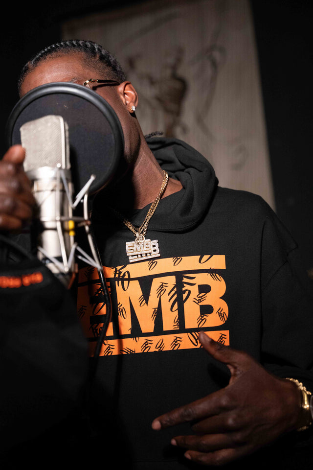 FFO x EMB 15th Anniversary Edition Hoodie - BLACK/ORANGE