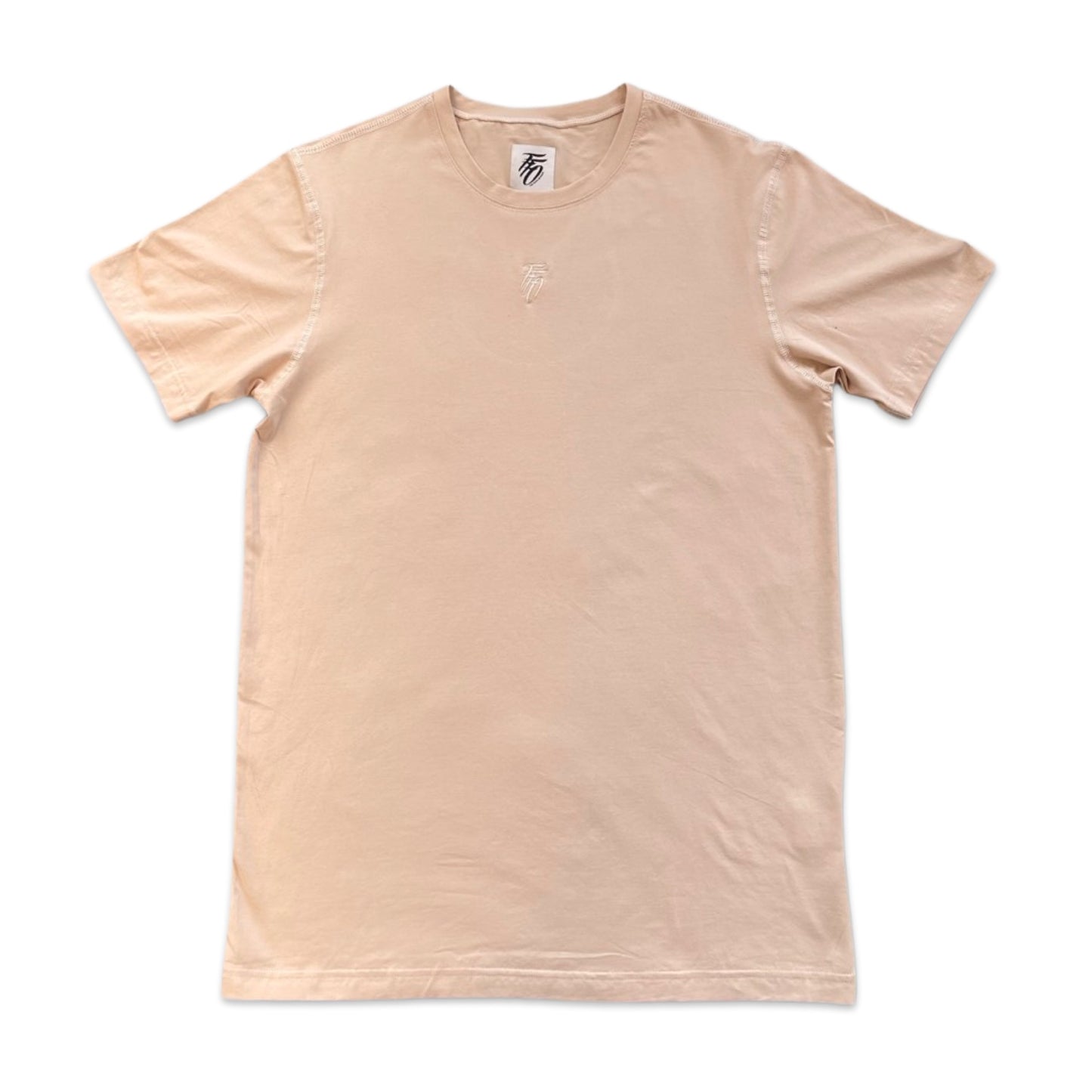 Centre Logo Fitted Tee - Ice Cream Paint Job