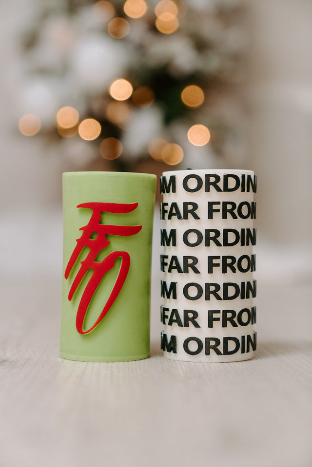 FFO Candle - Green/Red