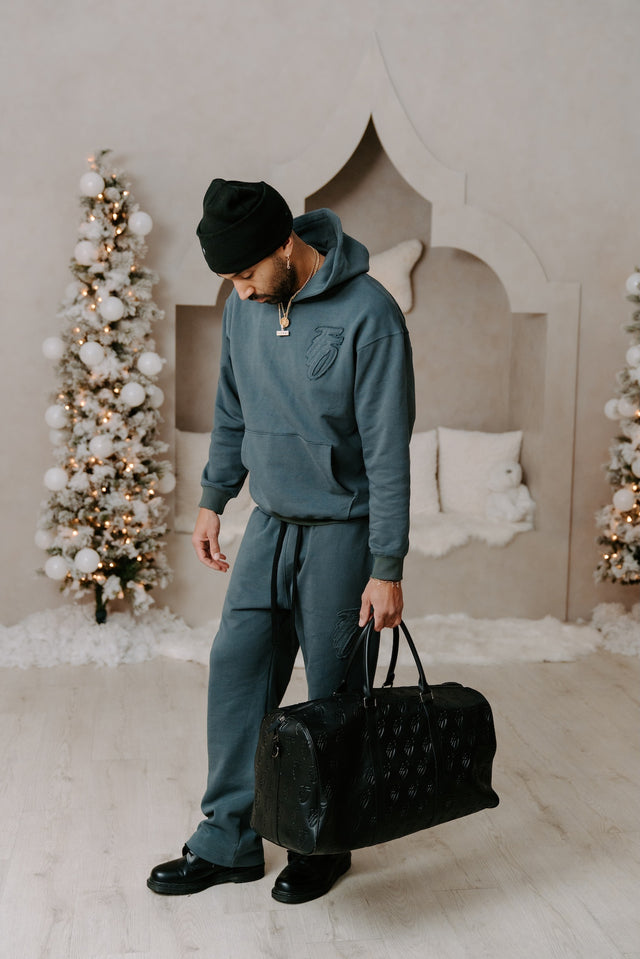 Appliqué Sweatpants - Grey