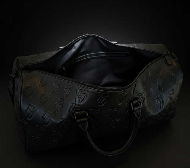 Embossed Duffel - BLACK