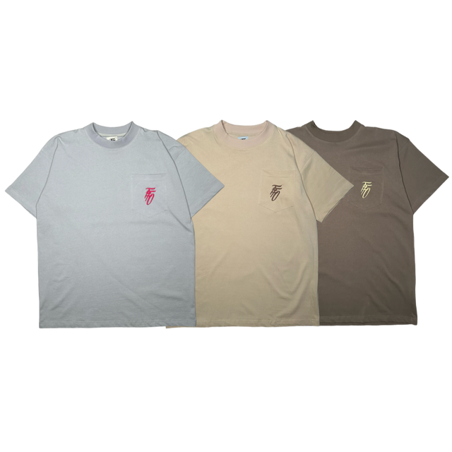 FFO CORE POCKET TEE - Brown