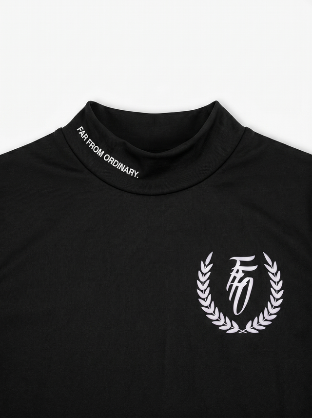 Performance Mock Neck - Black