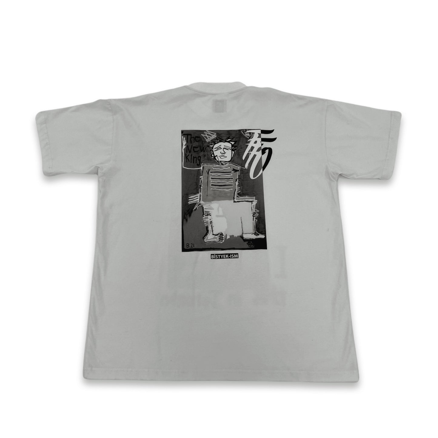 FFO x Bîstyek "I burned this in Toronto" Lax Tee - White
