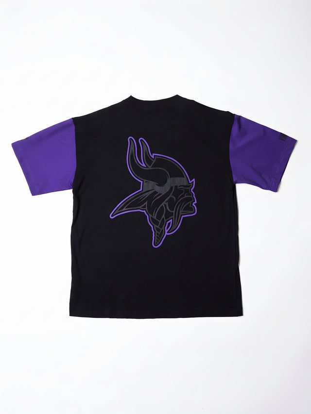 FFO x Minnesota Vikings | Two-Tone Lax Tee - Black/Purple