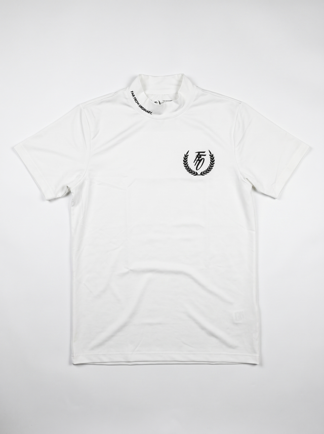 Performance Mock Neck - White