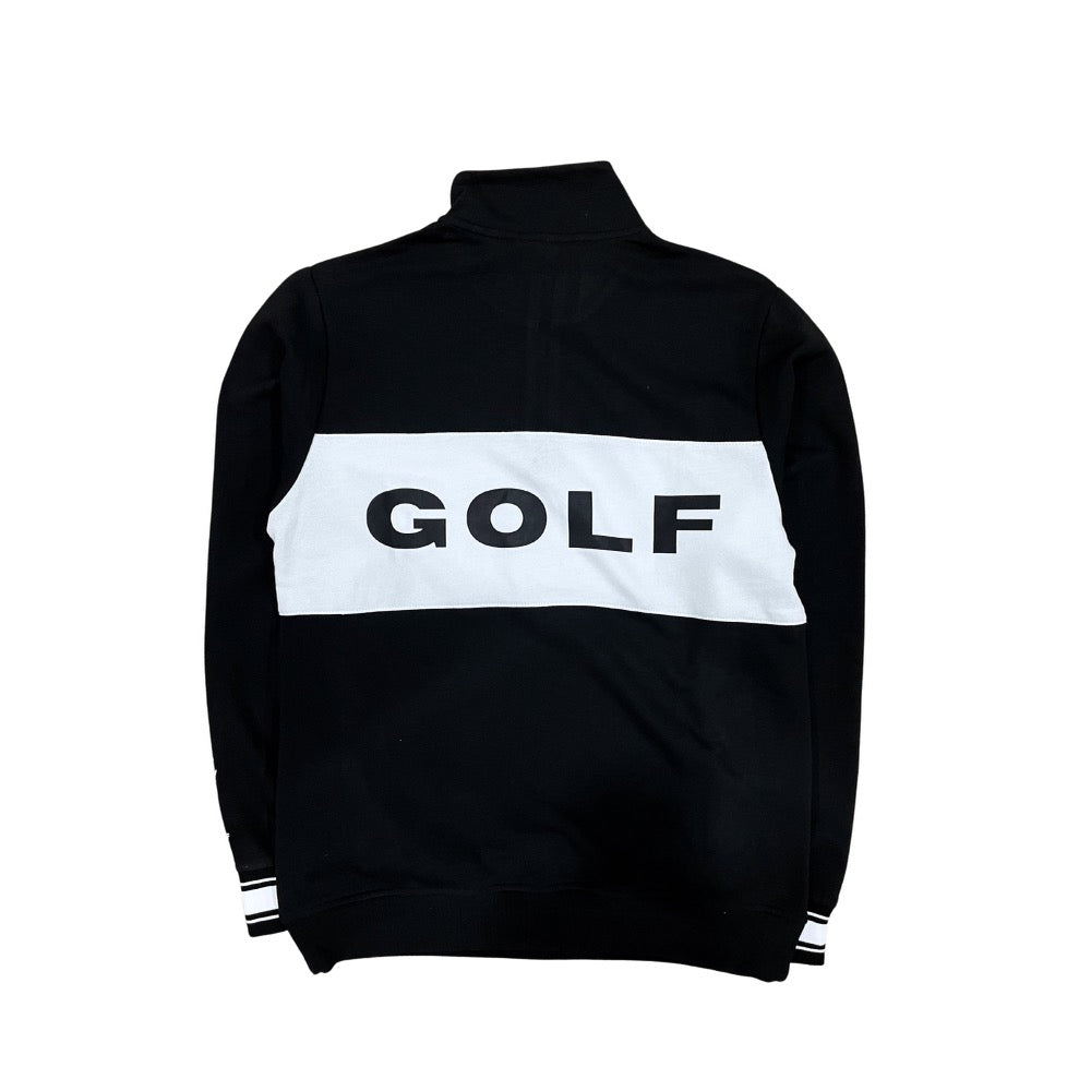 Golf 1/4 Zip Pullover - Black & White