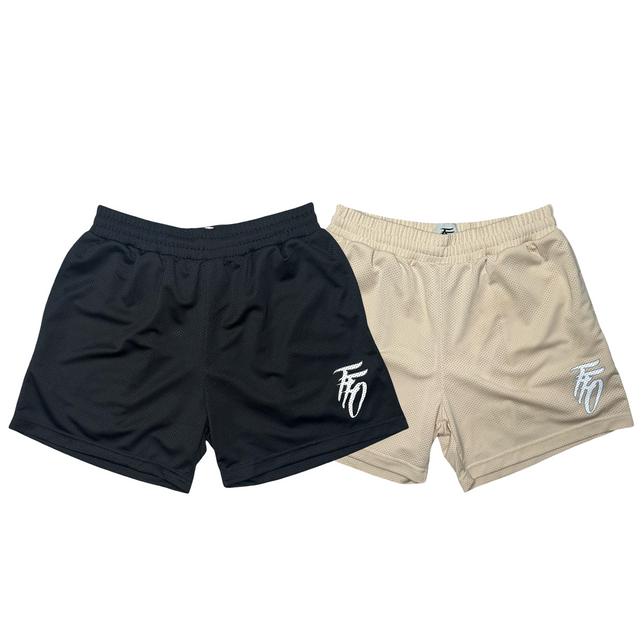 FFO Core Mesh Short 2-Pack - BLACK/BEIGE