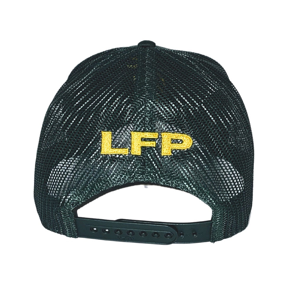FFO Performance Golf Trucker Hat - Green