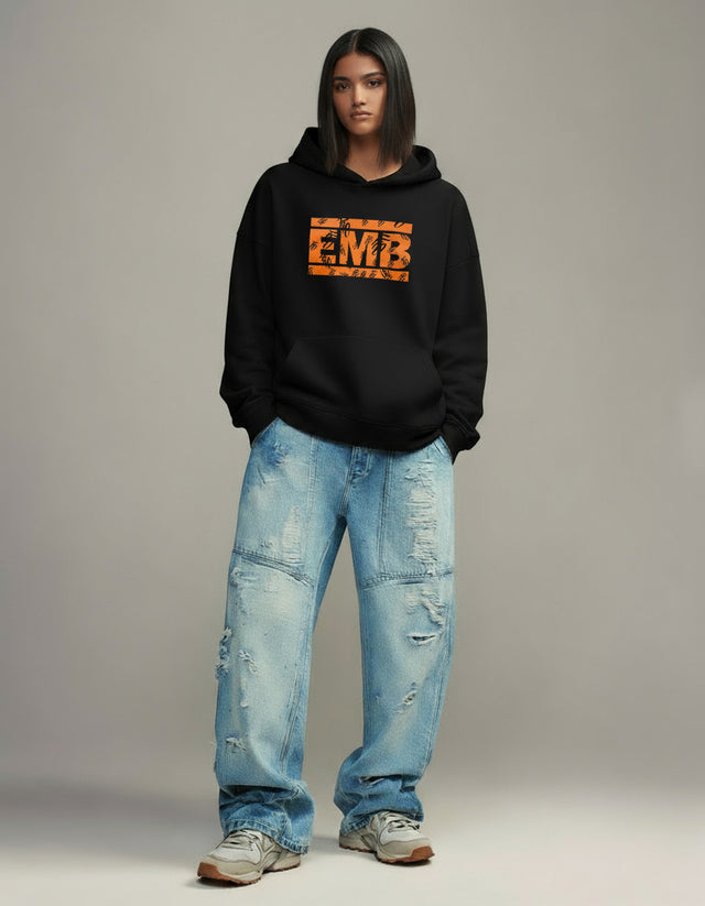FFO x EMB 15th Anniversary Edition Hoodie - BLACK/ORANGE