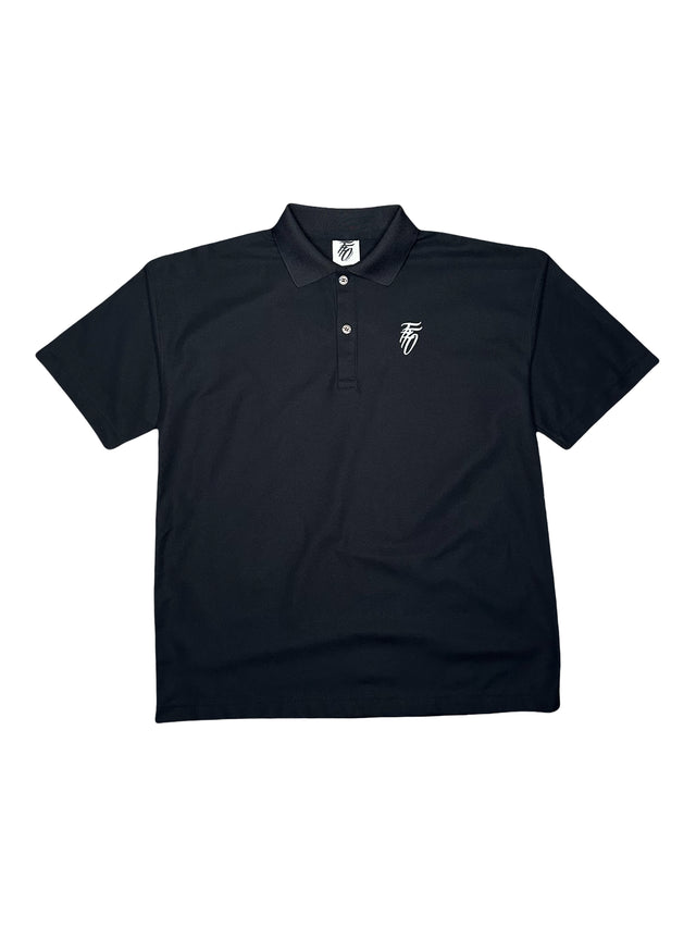 Country Club Relaxed Polo - BLACK