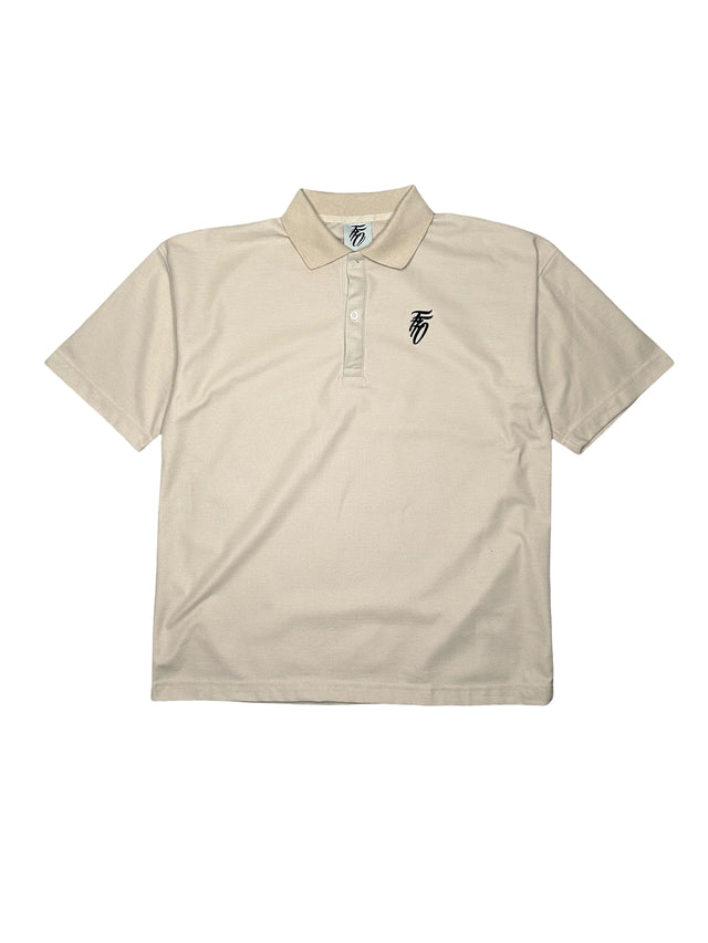 Country Club Relaxed Polo - BEIGE