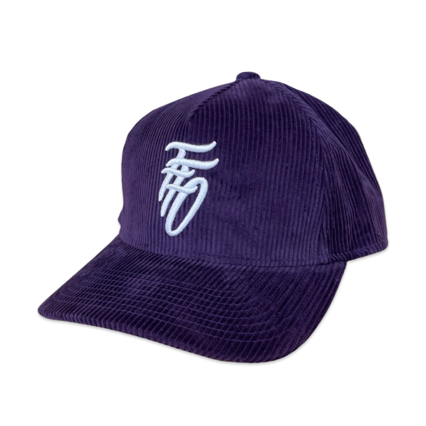 FFO Corduroy Strapback - Purple Rain & White | Hat | Free Shipping Worldwide | Far From Ordinary | Streetwear | Lifestyle | Casual | Premium | FFO Maluma | Maluma purple hat | www.ffoclothing.com | Blessd x Maluma | El Reloj
