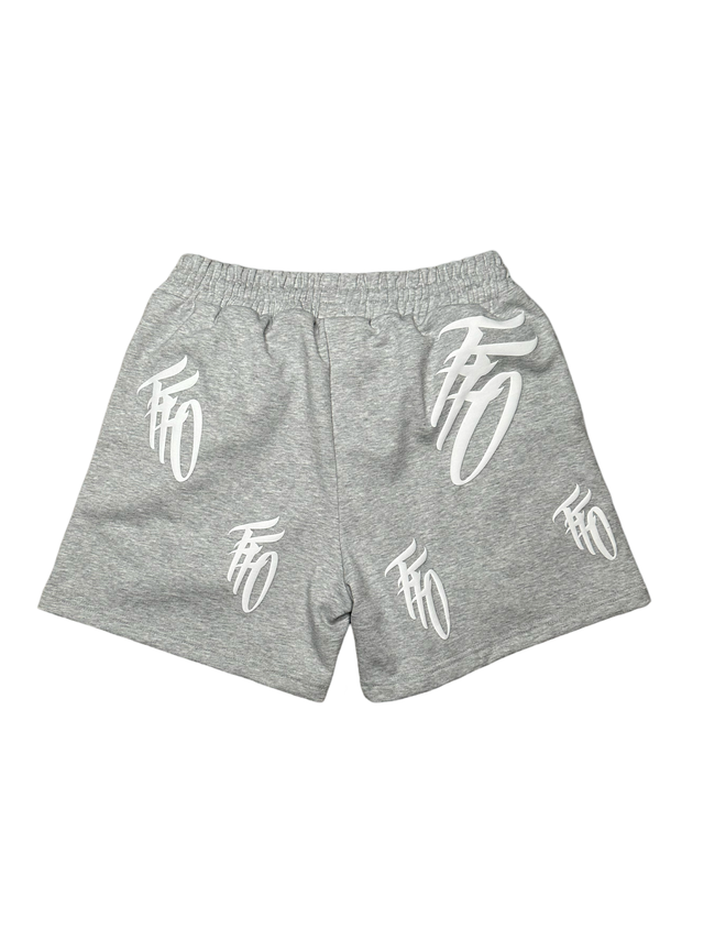 FFO Puff Print Shorts - Grey