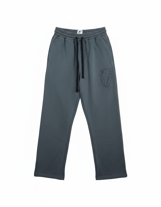 Appliqué Sweatpants - GREY