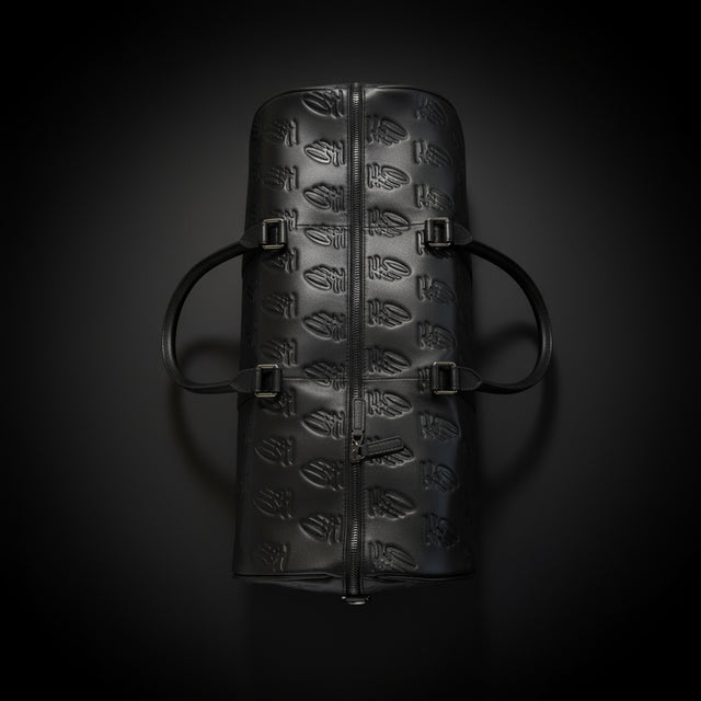 Embossed Duffel - BLACK