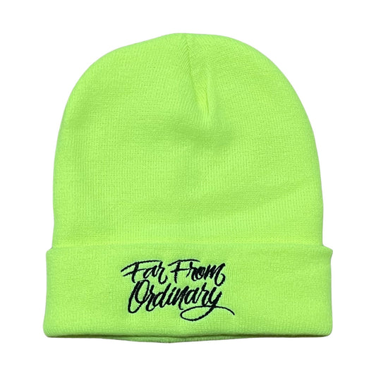 Script Logo Double Fold Beanie - Highlight of my Life
