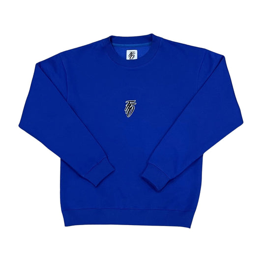 Centre Logo Classic Fleece Crew - Royalty