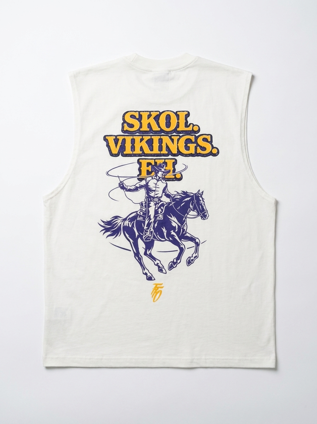 FFO x Minnesota Vikings | Skol Eh Tank - White