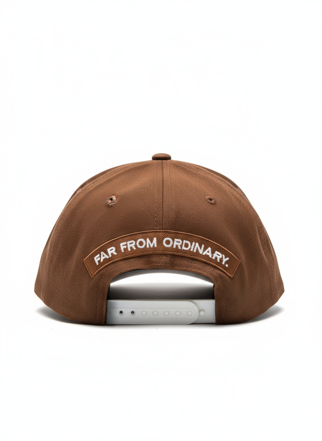 Classic Snapback Set - BLACK/WHITE & BROWN/WHITE