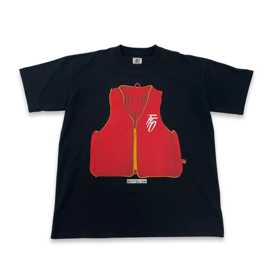 FFO x Bîstyek "I'm not just a refugee" Lax Tee - Black