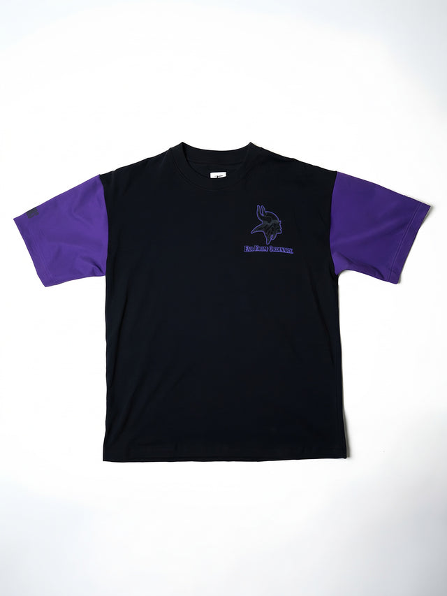 FFO x Minnesota Vikings | Two-Tone Lax Tee - Black/Purple