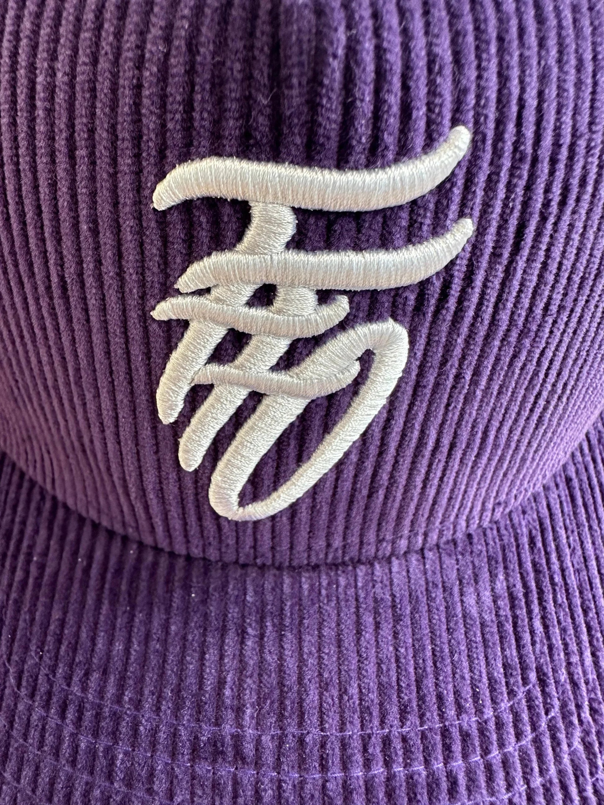 FFO Corduroy Strapback - Purple Rain & White | Hat | Free Shipping Worldwide | Far From Ordinary | Streetwear | Lifestyle | Casual | Premium | FFO Maluma | Maluma purple hat | www.ffoclothing.com | Blessd x Maluma | El Reloj